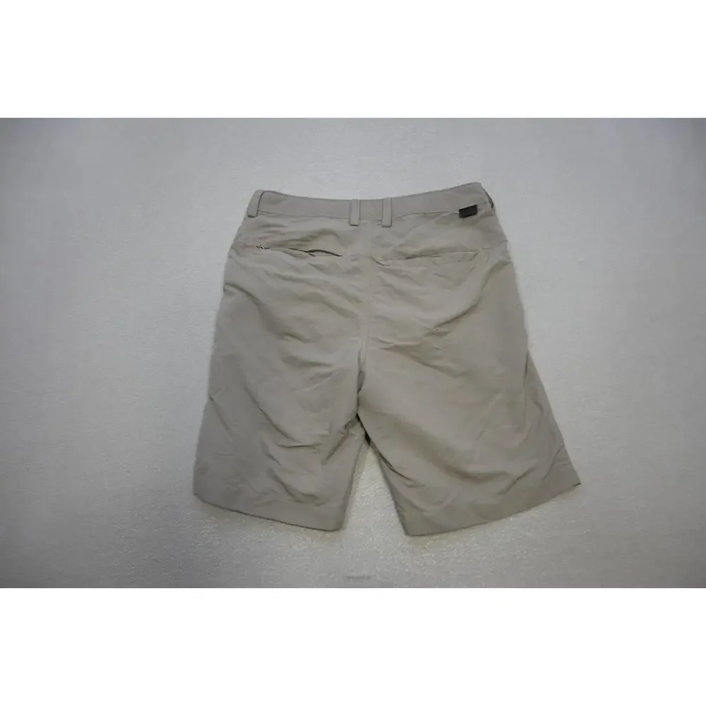 The North Face Nylon Tech Shorts Fishing‎ Hiking Trekking Gray Mens Sz 34